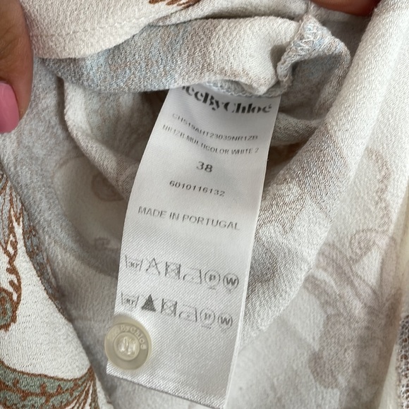 See by Chloe Multifloral Blouse / Size 8 - Picture 12 of 12
